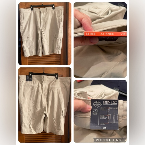 Three pairs for 1 price! Big and Tall Men’s Shorts Lot NWT 44 - Picture 4 of 4